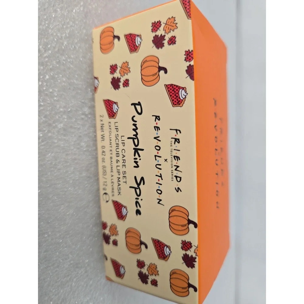 Friends Revolution Beauty Pumpkin Spice Lip Care Set - New